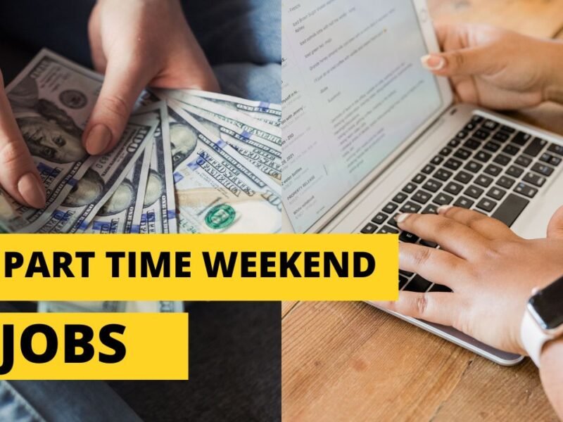 25 Top Part Time Weekend Jobs